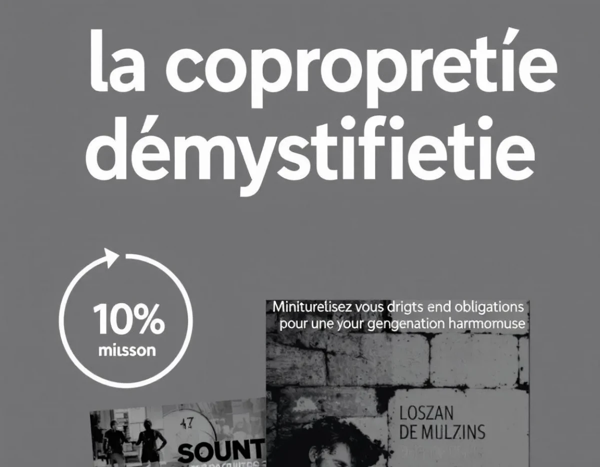 La copropriété démystifiée : maîtrisez vos droits et obligations pour une gestion harmonieuse