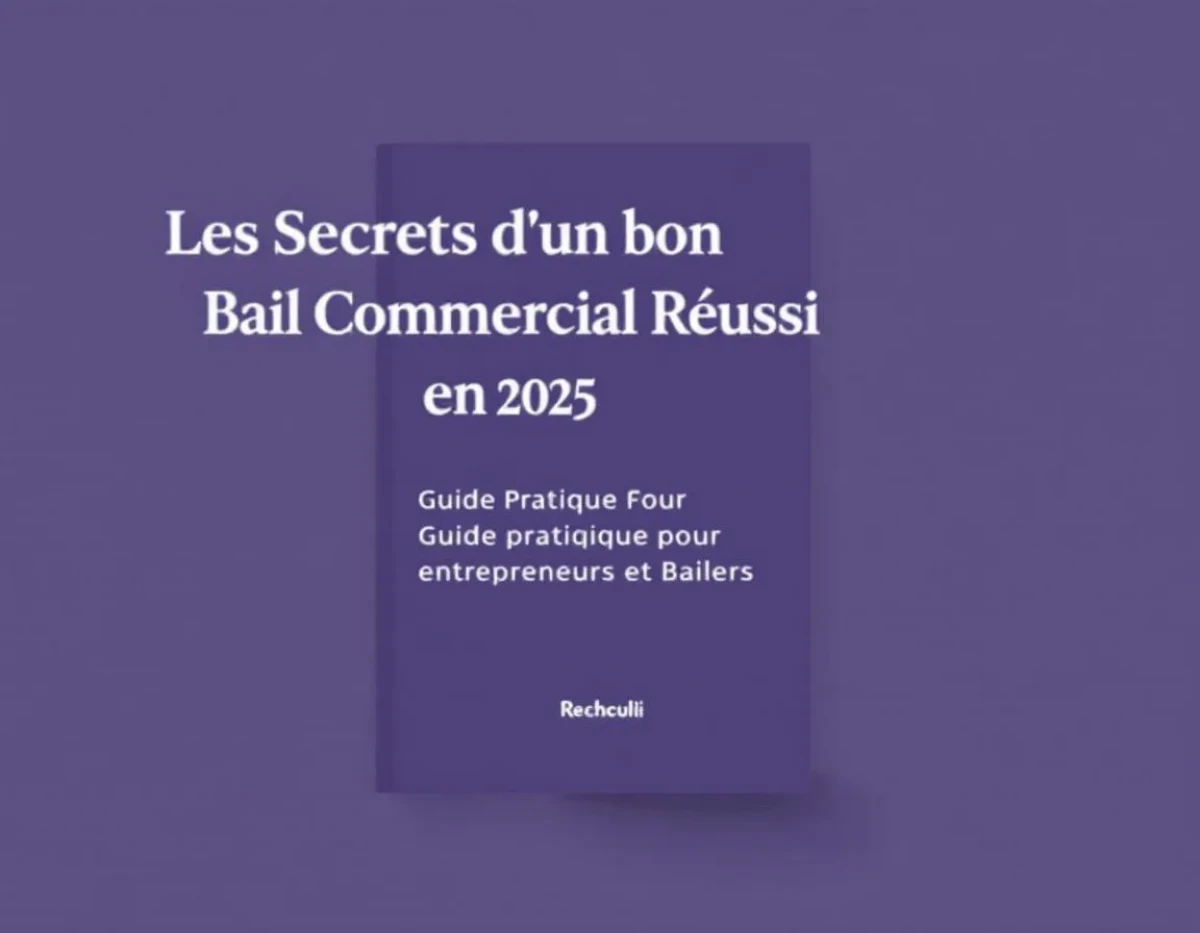 Les Secrets d'un Bail Commercial Réussi en 2025 : Guide Pratique pour Entrepreneurs et Bailleurs